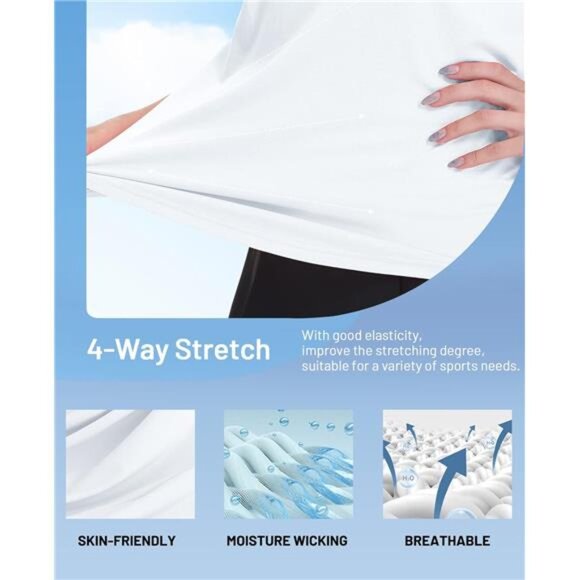 Women's Golf Polo Shirts Collared V Neck Short Sleeve Tennis Shirt, Dry Fit - Picture 4 of 6